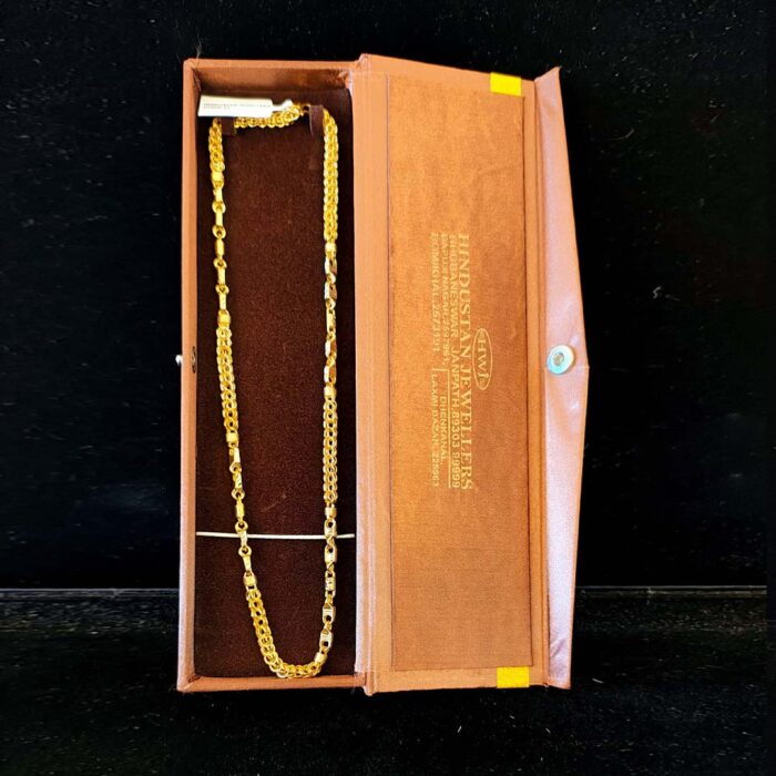 Majestic Fusion 22K Gold Chain – By Hindustan Jewellers